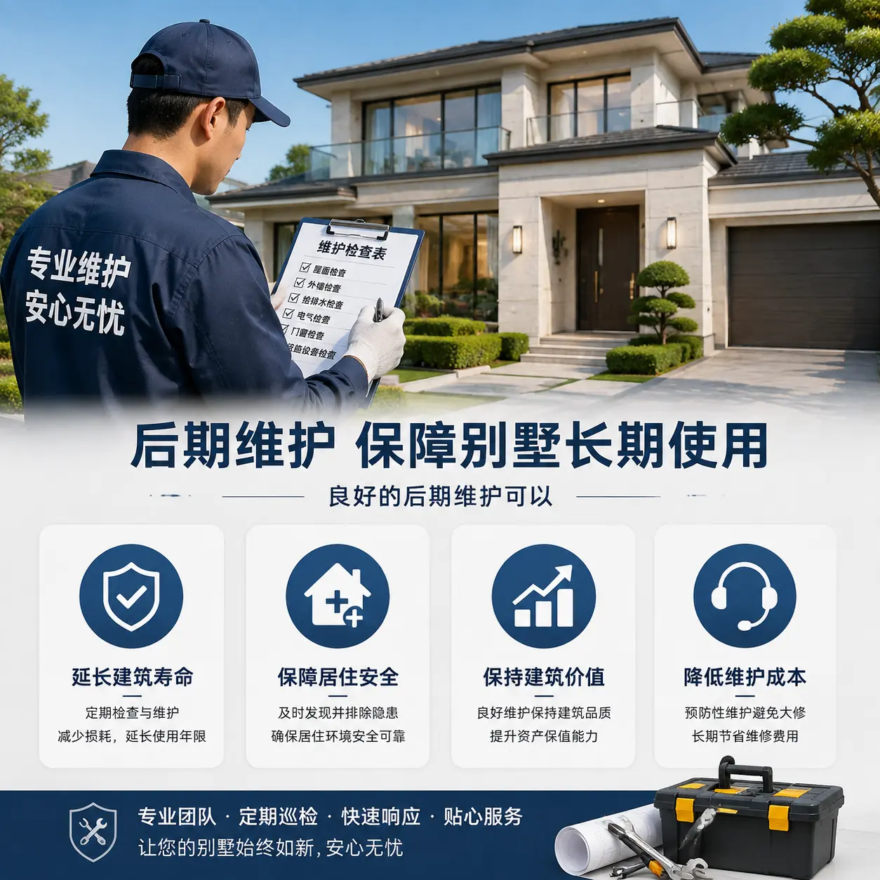 别墅建造公司推荐： 内蒙古 施工质量的关键要素
