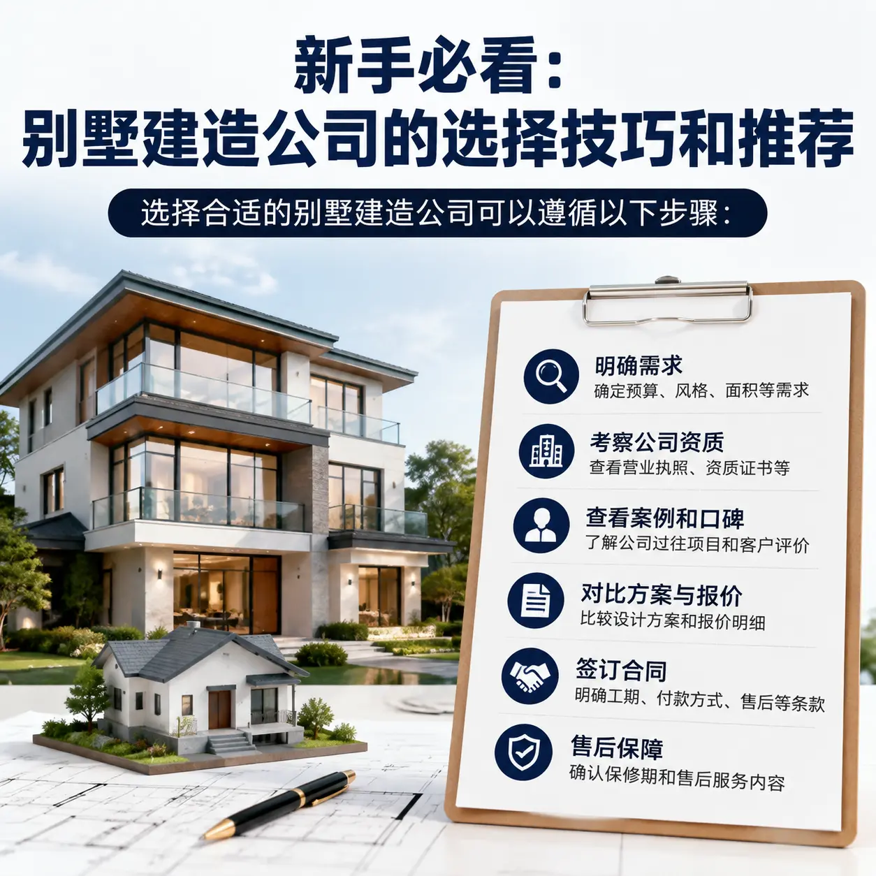 新手必看：别墅建造公司的选择技巧和推荐