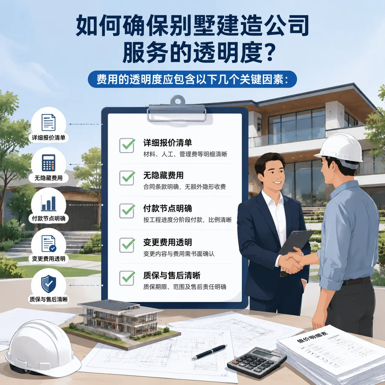 在 内蒙古 如何确保别墅建造公司服务的透明度?