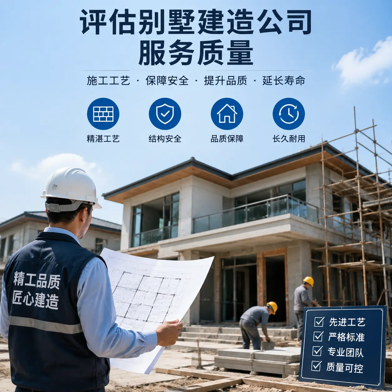 如何评估 内蒙古 别墅建造公司的服务质量？