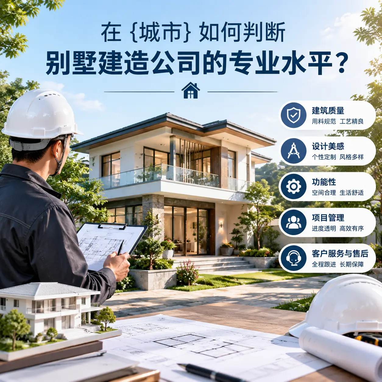 在 内蒙古 如何判断别墅建造公司的专业水平？