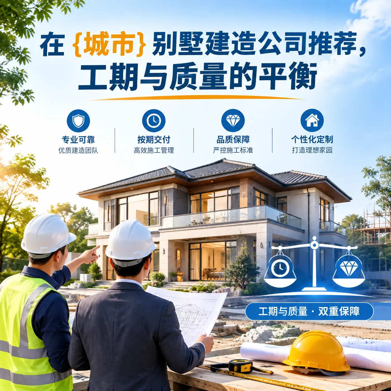 在 内蒙古 别墅建造公司推荐，工期与质量的平衡