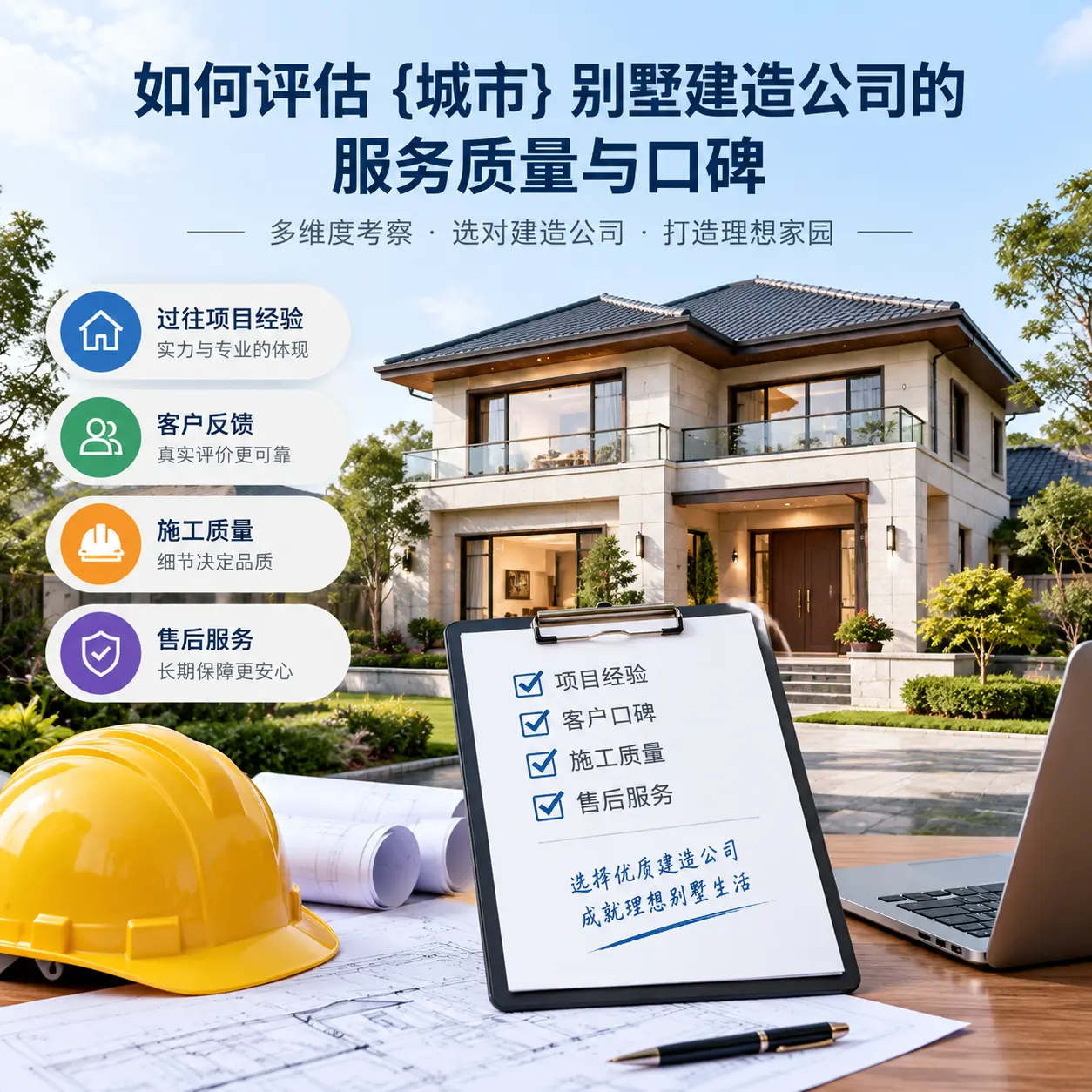 如何评估 内蒙古 别墅建造公司的服务质量与口碑