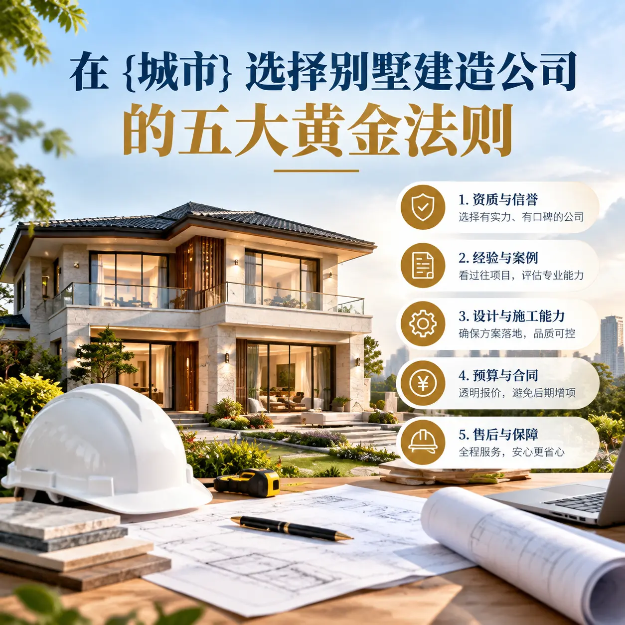 在 内蒙古 选择别墅建造公司的五大黄金法则