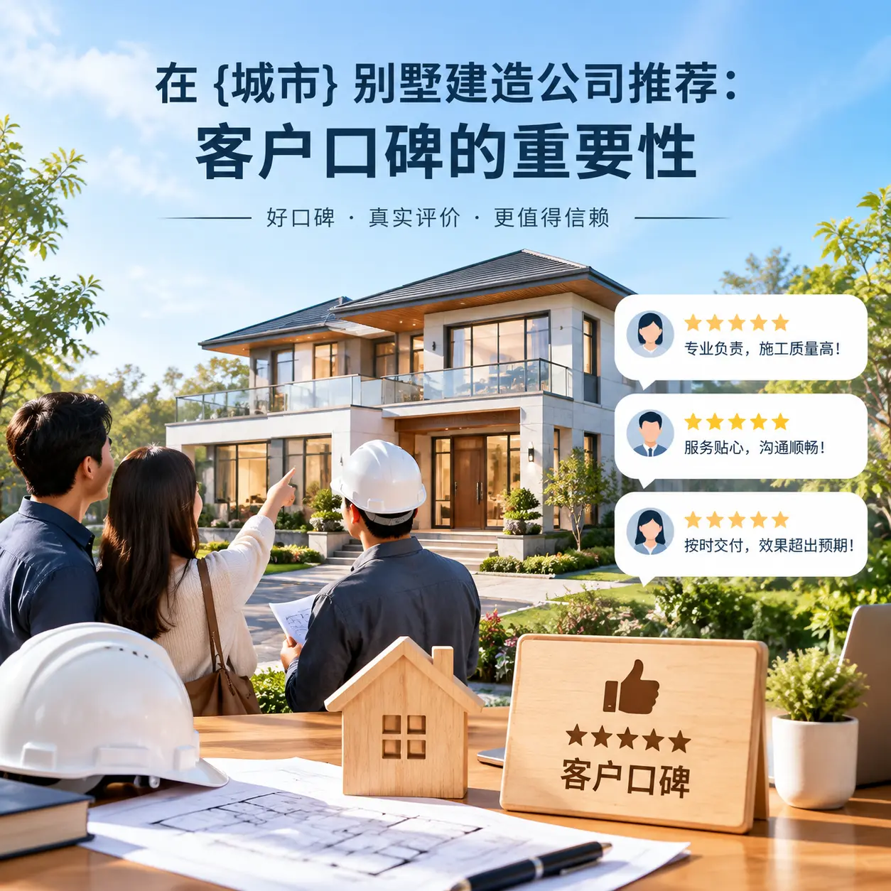在 内蒙古 别墅建造公司推荐：客户口碑的重要性