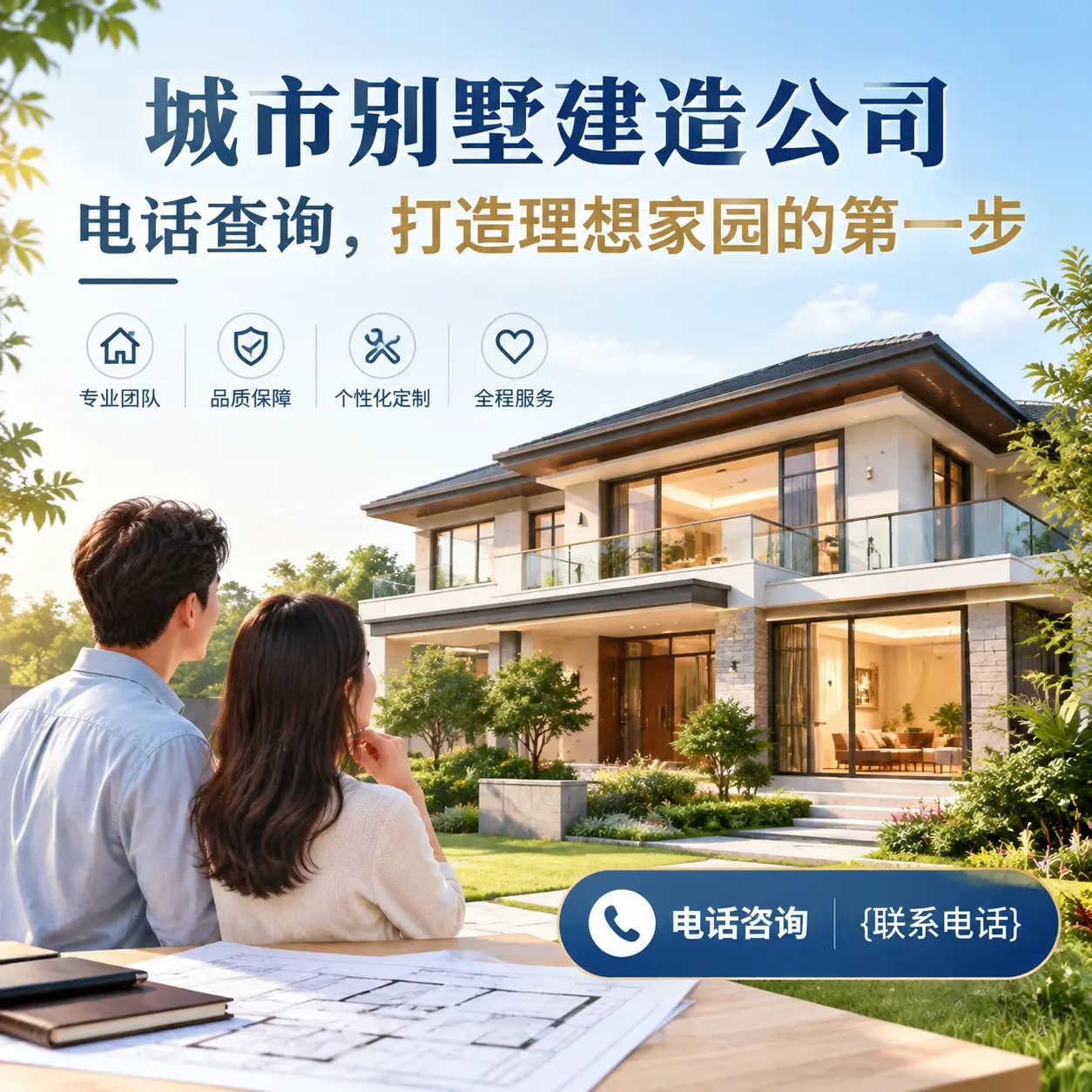 内蒙古别墅建造公司电话查询，打造理想家园的第一步