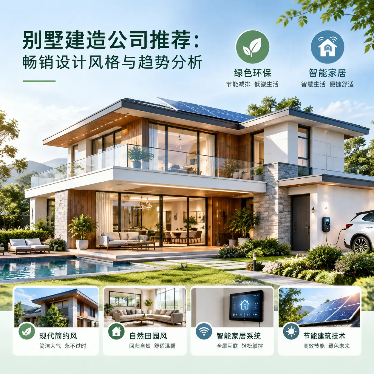 别墅建造公司推荐： 内蒙古 畅销设计风格与趋势分析