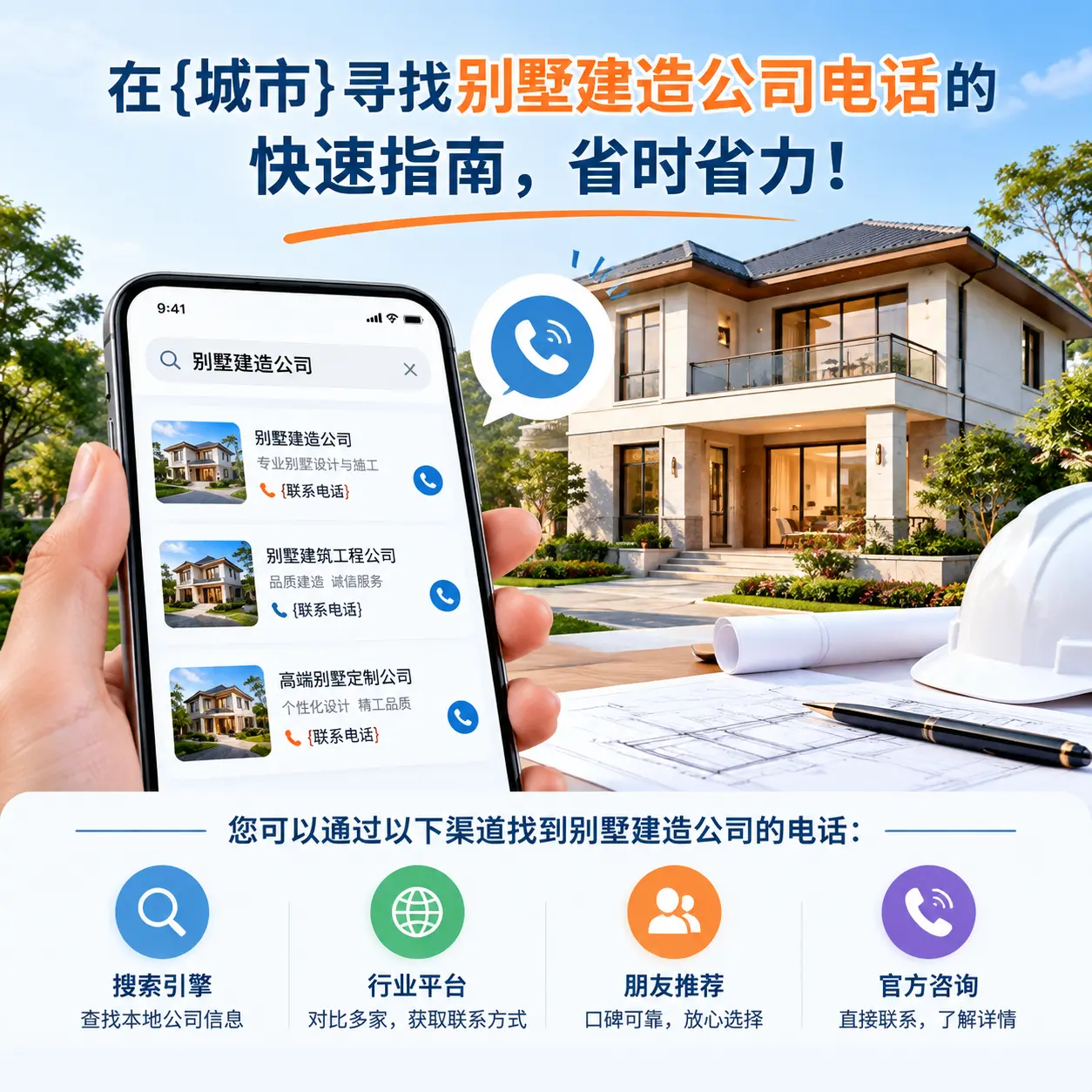 在内蒙古寻找别墅建造公司电话的快速指南,省时省力!