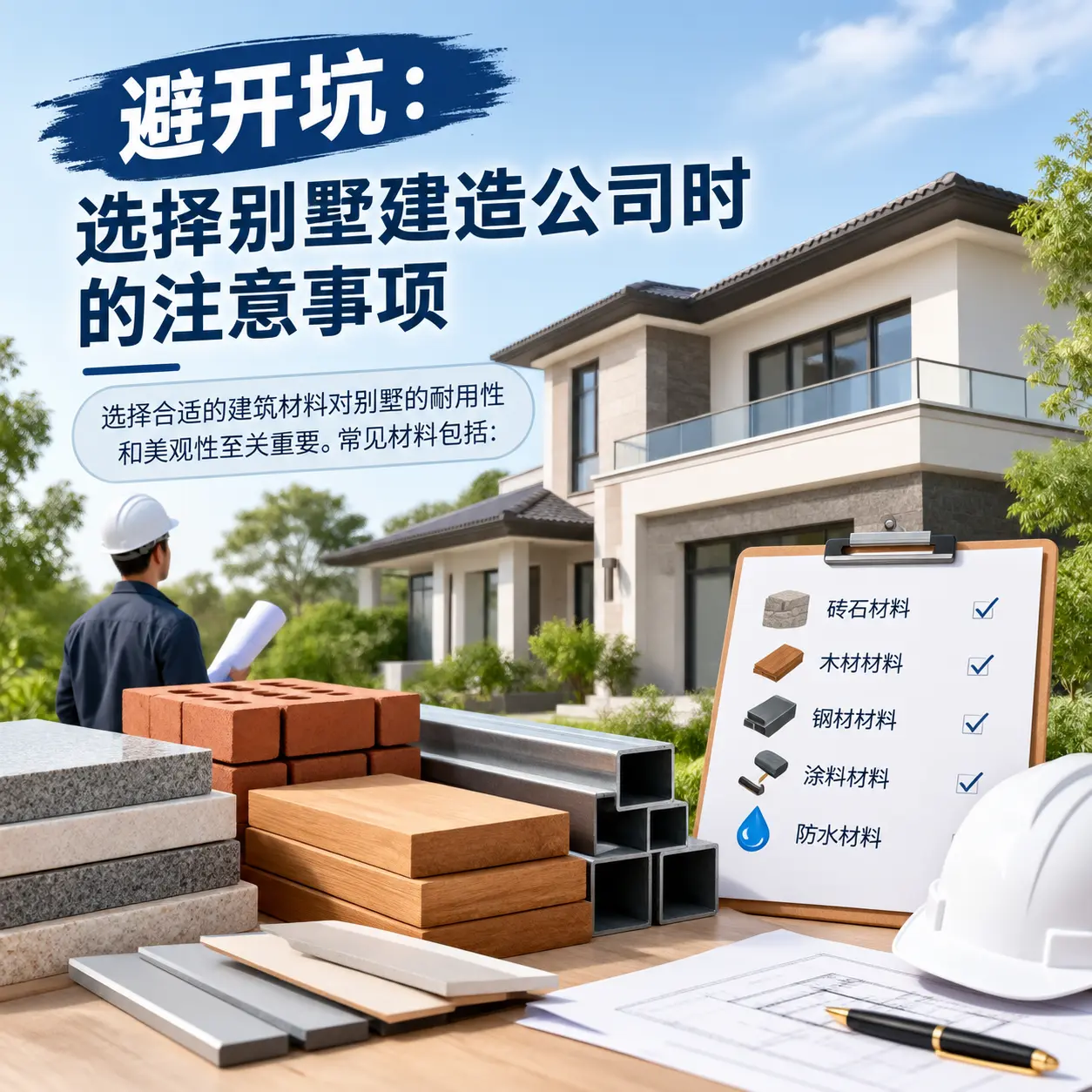避开坑:选择 内蒙古 别墅建造公司时的注意事项