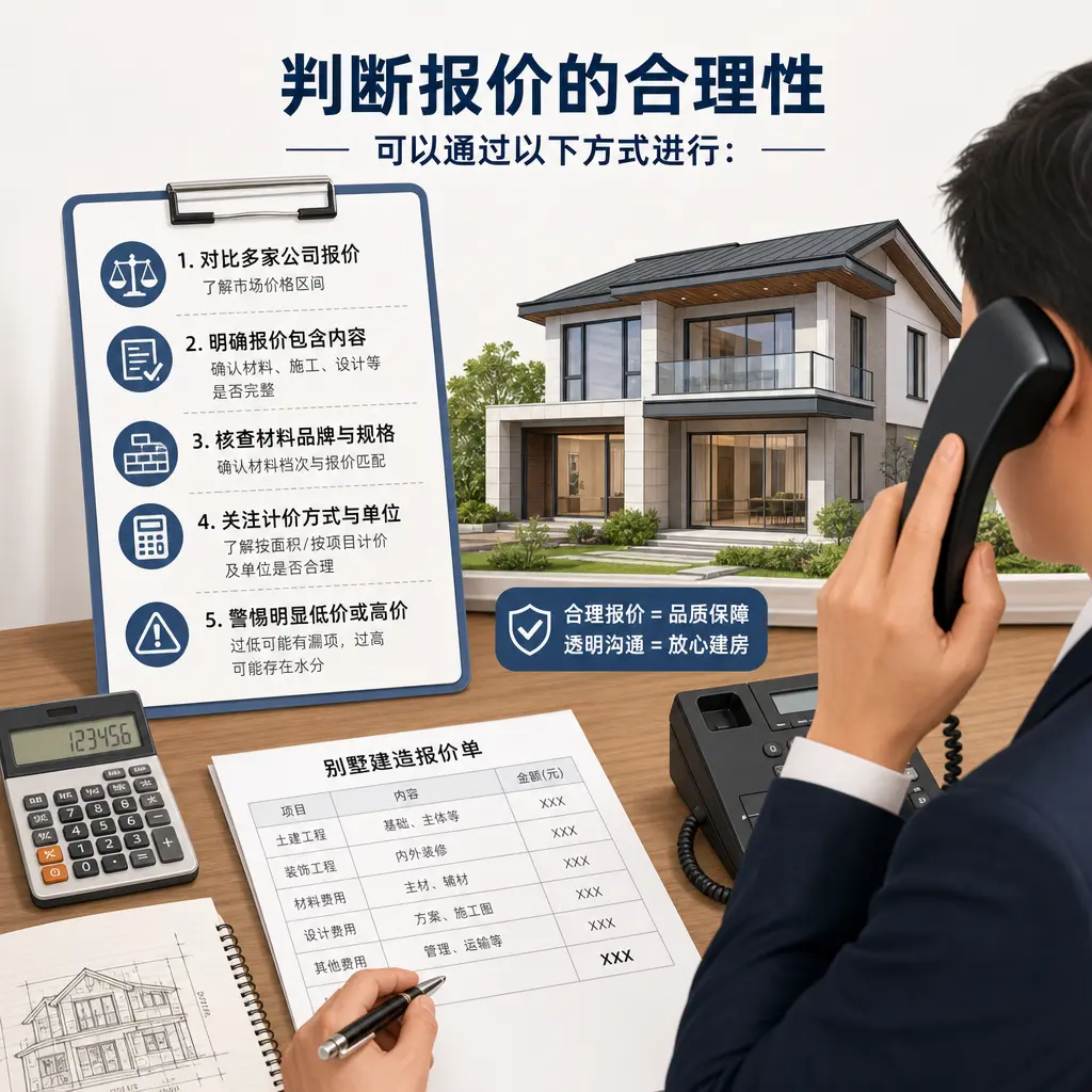 选择内蒙古别墅建造公司时，电话咨询的注意事项