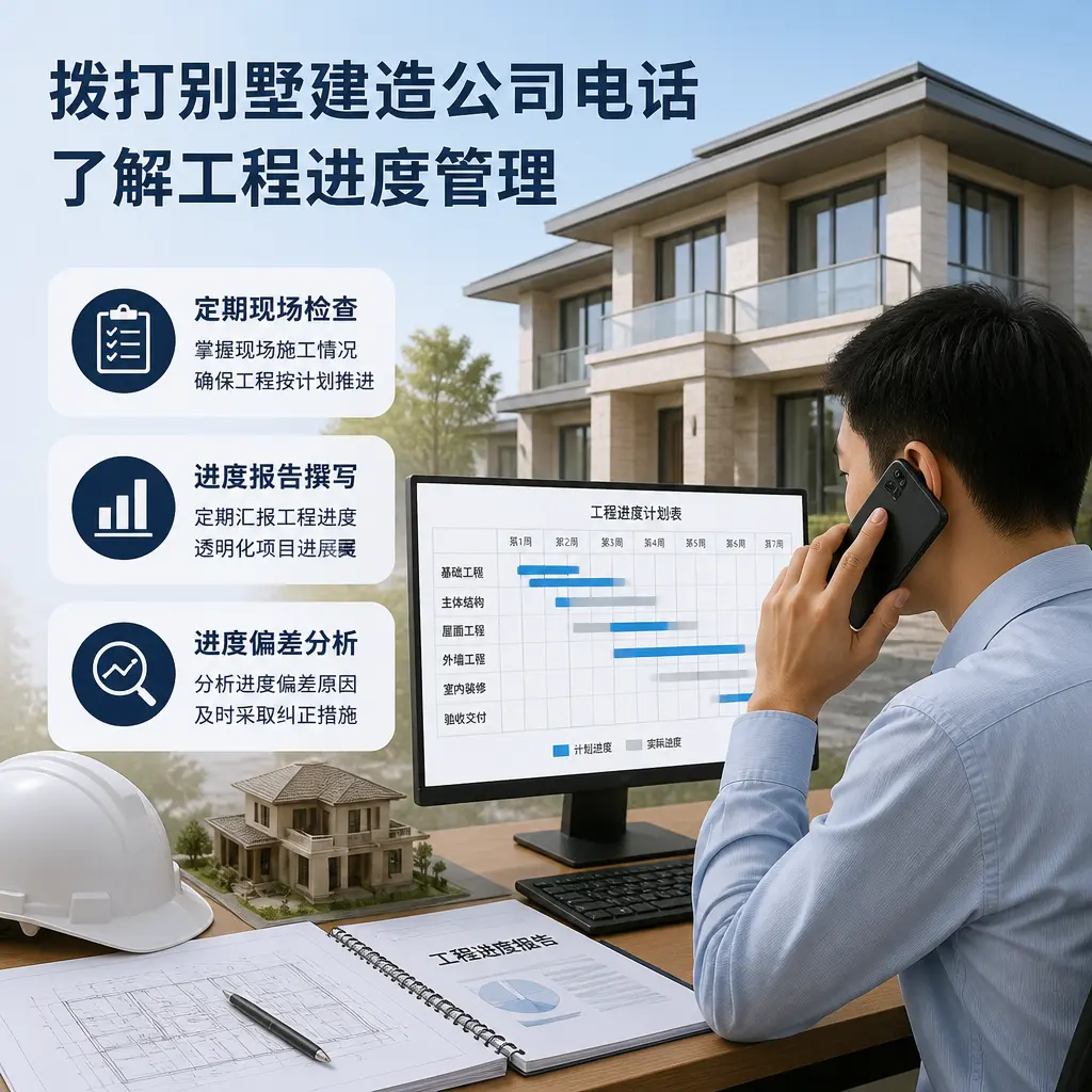 拨打内蒙古别墅建造公司电话,了解工程进度管理