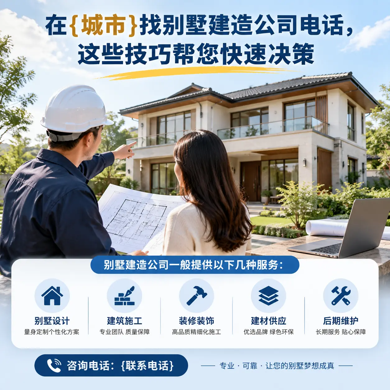 在内蒙古找别墅建造公司电话,这些技巧帮您快速决策