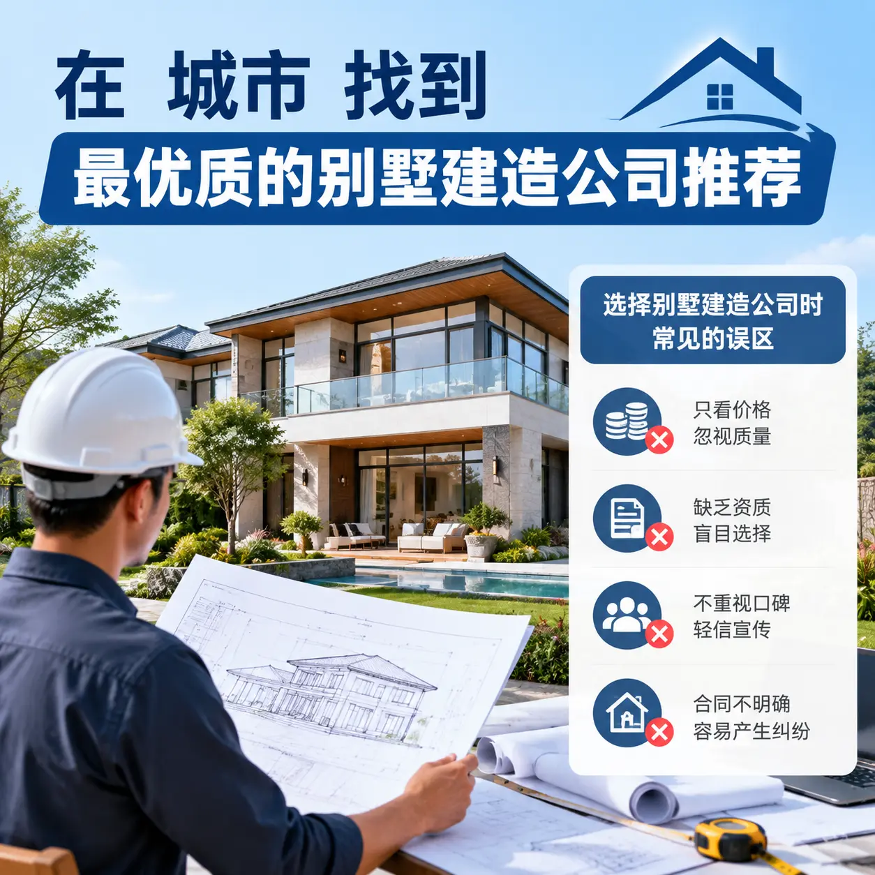 在 内蒙古 找到最优质的别墅建造公司推荐