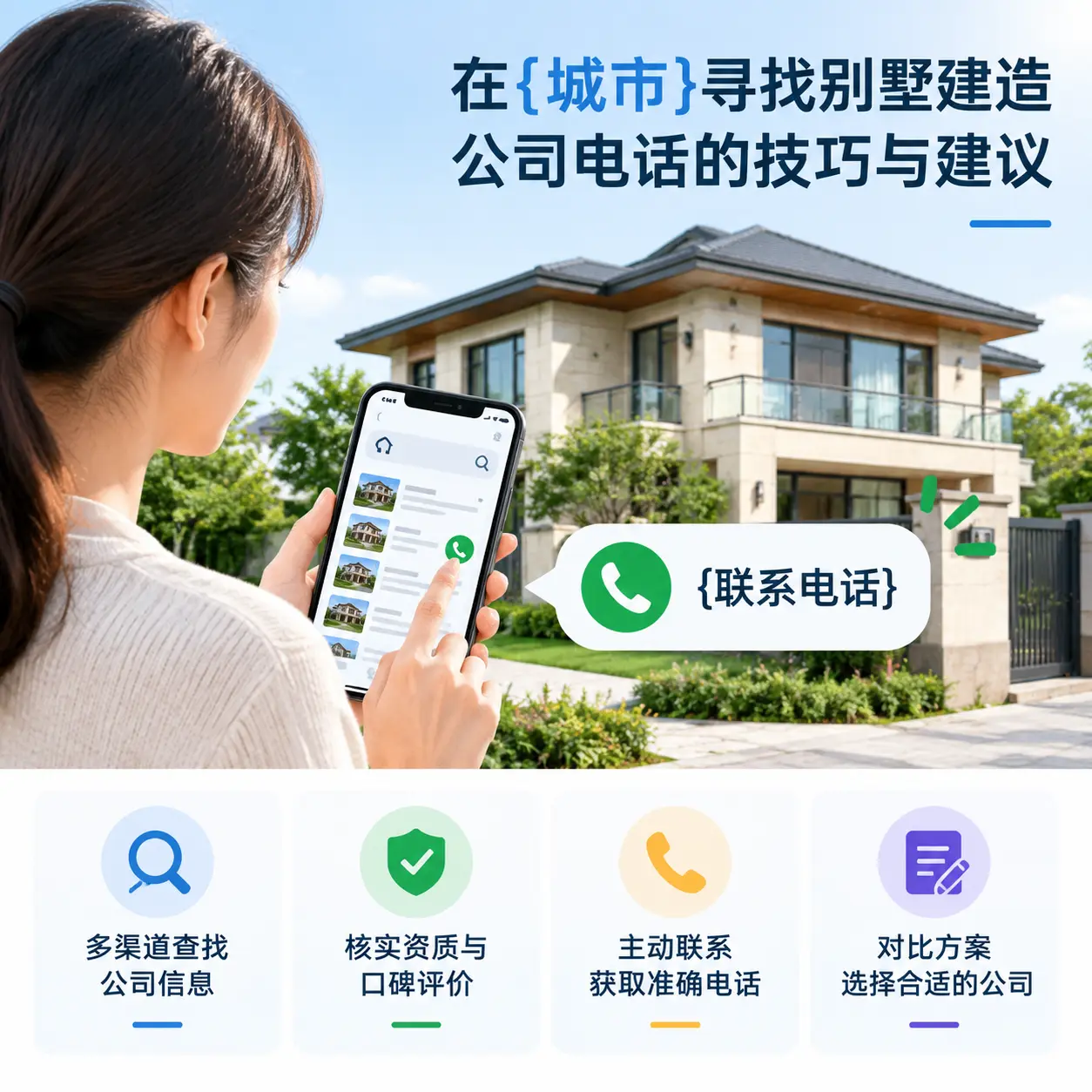 在内蒙古寻找别墅建造公司电话的技巧与建议