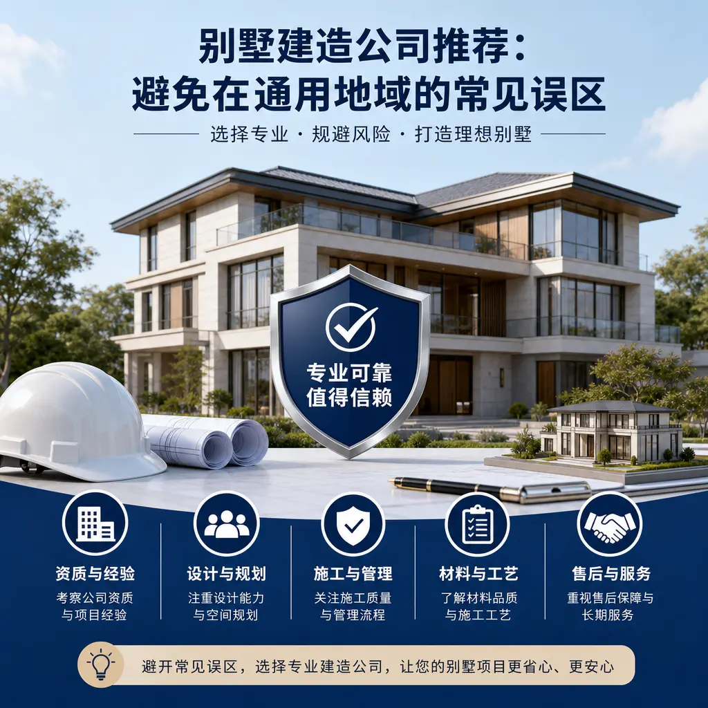 别墅建造公司推荐:避免在 内蒙古 的常见误区