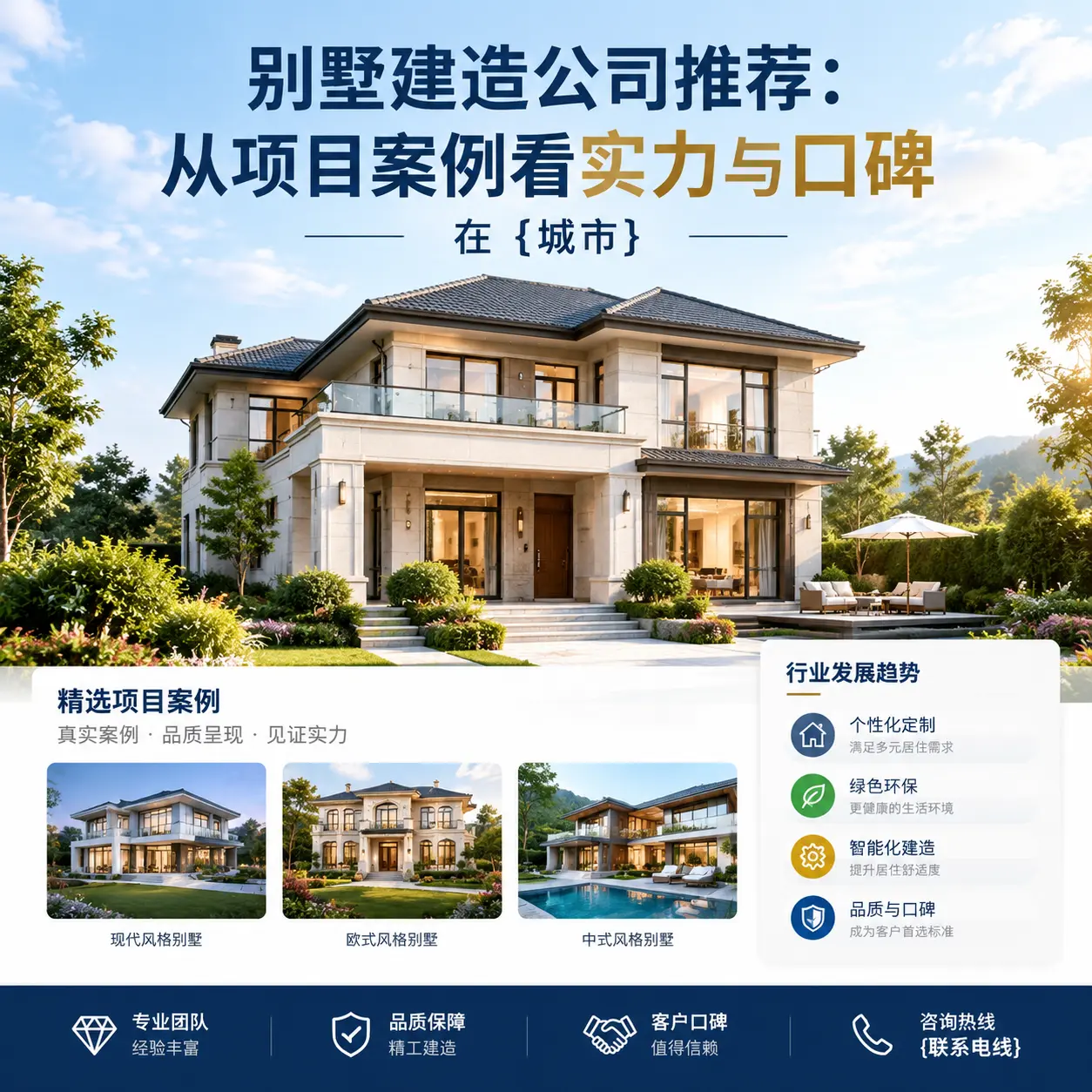 别墅建造公司推荐：从项目案例看实力与口碑在 内蒙古
